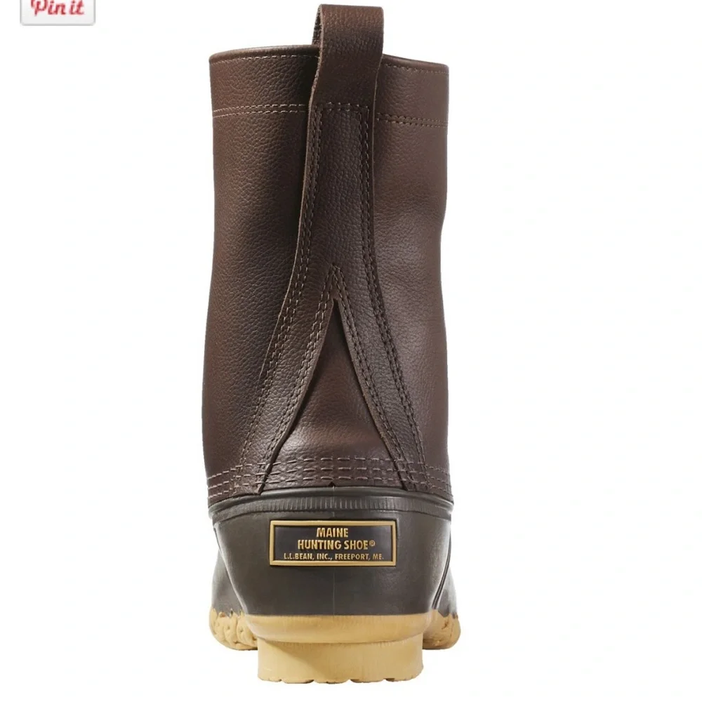 L.L. Bean Maine Hunting Shoes 10" - Picture 3 of 10